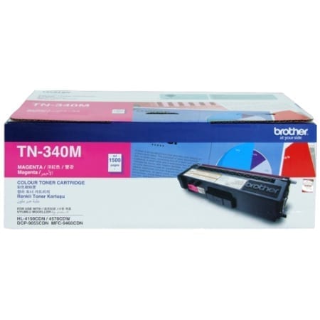 Brother magenta toner cartridge TN-340M Genuine