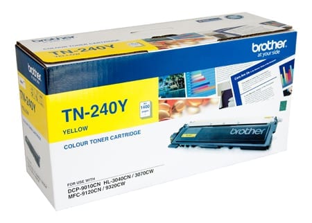 Brother yellow toner cartridge TN-240Y Genuine