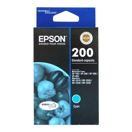 Epson ink cartridges cyan 200 Genuine