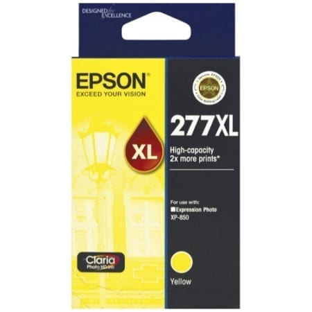Epson high yield ink cartridge yellow 277XL Genuine