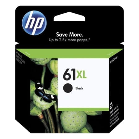 HP 61XL black High Yield Ink Cartridge (CH563WA) Genuine