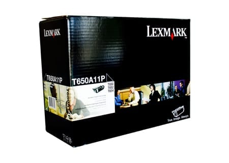 Lexmark black Toner Cartridges (T650A11P) Genuine