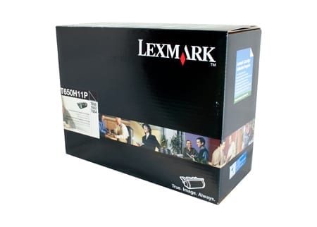 lexmark black high yield toner cartridges (t650h11p) genuine