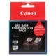 Canon Black + Colour Combo Pack Ink Cartridges (PG-640 CL-641) Genuine