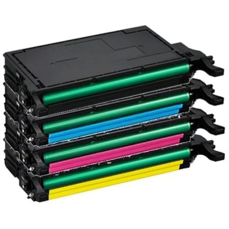Samsung Value Pack Toner Cartridges Black Cyan Magenta Yellow Set (CLT-609S) Compatible