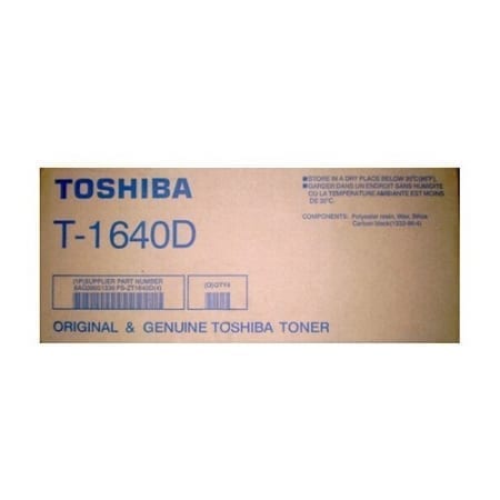 Toshiba Black Toner Cartridges (T-1640D) Genuine