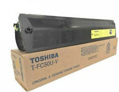 Toshiba Yellow Toner Cartridges (TFC50Y) Genuine