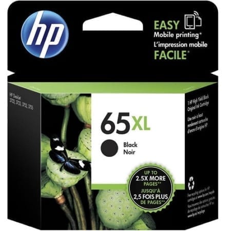 HP 65XL black High Yield Ink Cartridge (N9K04AA) Genuine