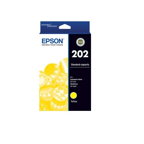 Epson ink cartridge yellow 202 Genuine