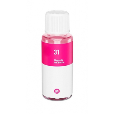HP 31 Magenta Ink Bottle (1VU27AA) Compatible