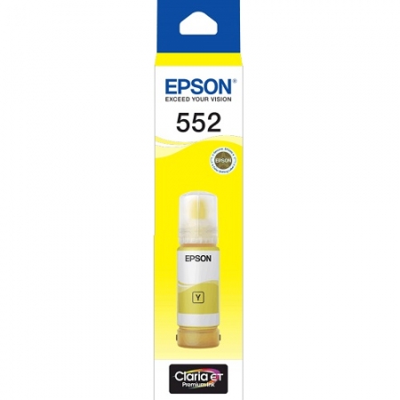 Epson Yellow Eco Tank Ink Bottles (T552) Genuine