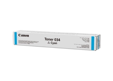 Canon Cyan Toner Cartridges (CART-034C) Genuine