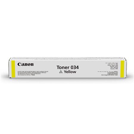 Canon Yellow Toner Cartridges (CART-034Y) Genuine