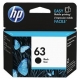 HP 63 Black Ink Cartridges (F6U62AA) Genuine