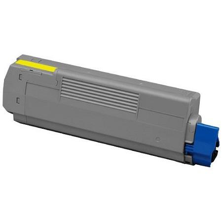 Oki C612 Yellow toner cartridges (46507509) Compatible