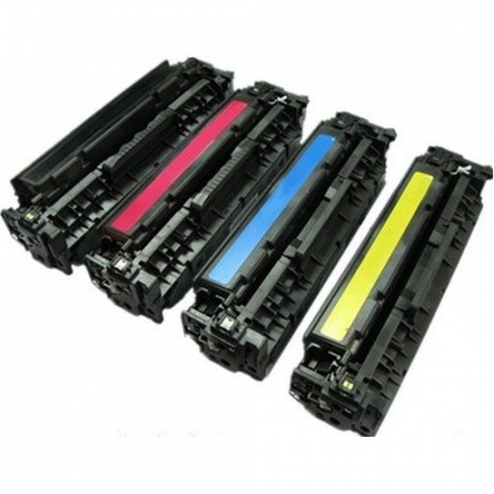 HP 206X Value Pack High Yield Toner Cartridges Black Cyan Magenta Yellow Set (W2110X-W2113X) Compatible